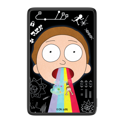 CASEBANG Rick and Morty Series Powerbank 5000 mAh (Rainbow Barf)