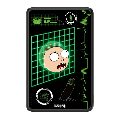 CASEBANG Rick and Morty Series Powerbank 5000 mAh (Grid Scan Morty)