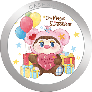 CASEBANG SunToBear Series - Ballon Gift Magsafe Grip Stand Handphone Holder