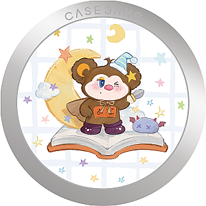 CASEBANG SunToBear Series - Book Bear Magsafe Grip Stand Handphone Holder