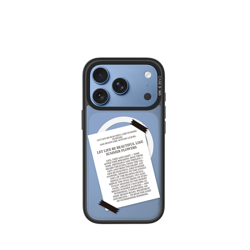 CASEBANG Removable Phonecase Cover Little Bliss Series - Letters to Life Magnetic Casing