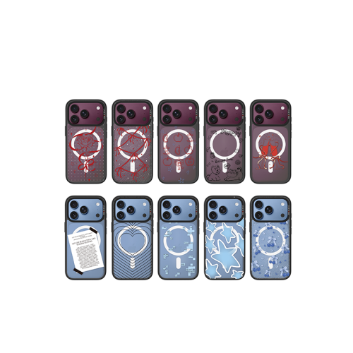 CASEBANG Removable Phonecase Cover Little Bliss Series - Fragments Magnetic Casing