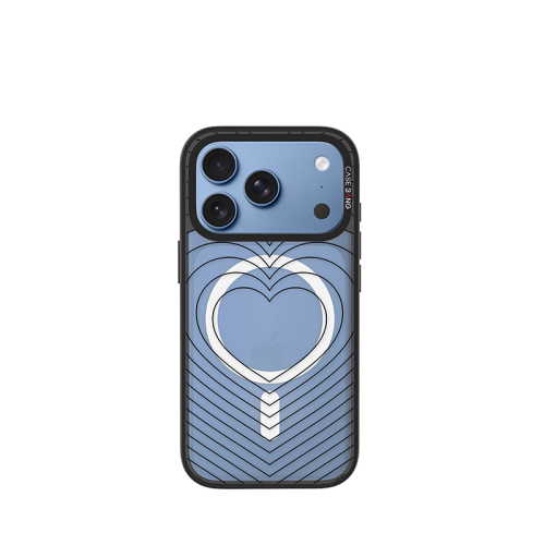 CASEBANG Removable Phonecase Cover Little Bliss Series - Concentric Heart Magnetic Casing