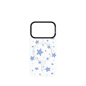 CASEBANG Removable Phonecase Cover Little Doodle Series - Blue Star Magnetic Casing