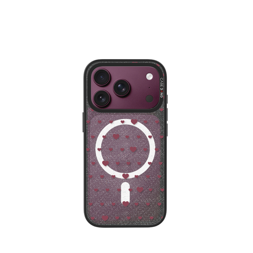 CASEBANG Removable Phonecase Cover Little Doodle Series - Red Heart Magnetic Casing