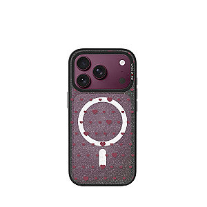 CASEBANG Removable Phonecase Cover Little Doodle Series - Red Heart Magnetic Casing