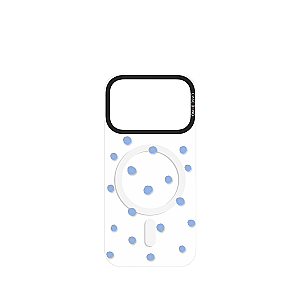 CASEBANG Removable Phonecase Cover Little Doodle Series - Blue Dot Magnetic Casing