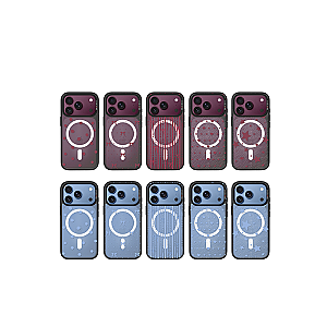 CASEBANG Removable Phonecase Cover Little Doodle Series - Blue Dot Magnetic Casing