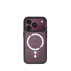 CASEBANG Removable Phonecase Cover Little Doodle Series - Red Bow Magnetic Casing