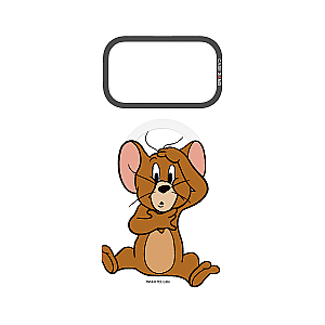 CASEBANG Removable Phonecase Cover Tom and Jerry 1.0 Series - Puzzled Jerry Magnetic Casing