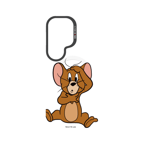 CASEBANG Removable Phonecase Cover Tom and Jerry 1.0 Series - Puzzled Jerry Magnetic Casing