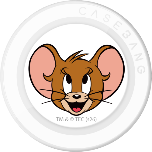 CASEBANG Tom and Jerry 1.0 Series - Jerry Face Pop Socket Stand Handphone Holder