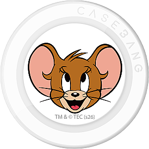 CASEBANG Tom and Jerry 1.0 Series - Jerry Face Pop Socket Stand Handphone Holder