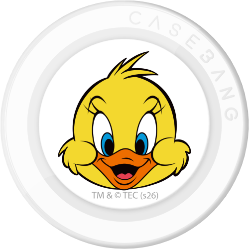 CASEBANG Tom and Jerry 1.0 Series - Duckling Face Pop Socket Stand Handphone Holder