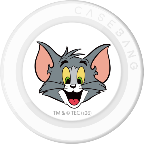 CASEBANG Tom and Jerry 1.0 Series - Tom Face Pop Socket Stand Handphone Holder