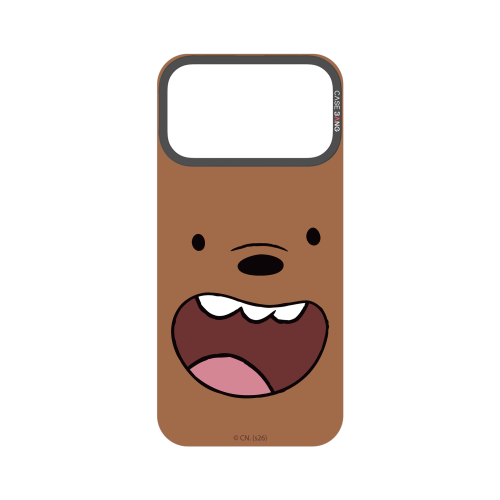 CASEBANG Removable Phonecase Cover We Bare Bears 1.0 Series - Grizzly Magnetic Casing
