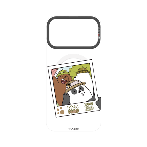 CASEBANG Removable Phonecase Cover We Bare Bears 1.1 Series - Capture the Mall Magnetic Casing