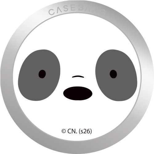 CASEBANG We Bare Bears 1.0 Series - Panda Magsafe Grip Stand Handphone Holder