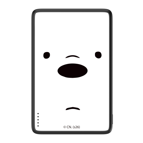 CASEBANG We Bare Bears 1.0 Series Powerbank 5000 mAh (Ice Bear)