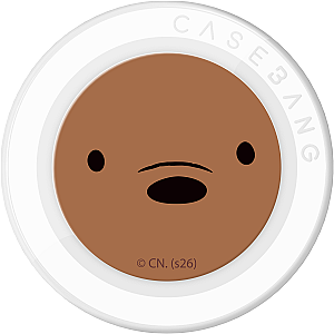 CASEBANG We Bare Bears 1.0 Series - Grizzly Pop Socket Stand Handphone Holder