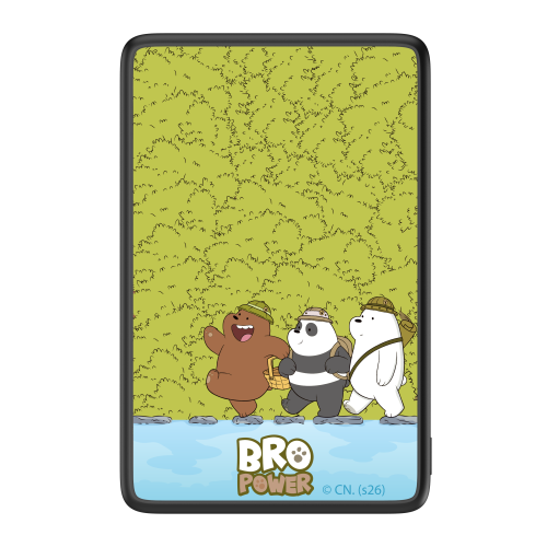 CASEBANG We Bare Bears 1.0 Series Powerbank 5000 mAh (Bestfriends)