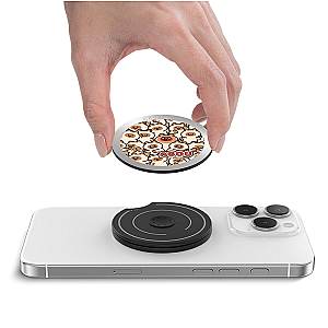 Sleepy Dog Cat MagSafe Grip Stand