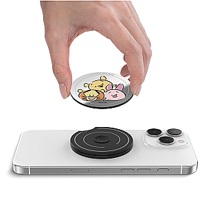 CASEBANG Tsumtsum 4.0 Series - Bear & Pals Magsafe Grip Stand Handphone Holder