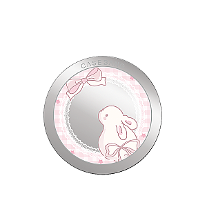 Ballet Trinket Series - Rabbit in the mirror MagSafe Grip Stand
