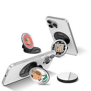 Watermelon Capybara MagSafe Grip Stand