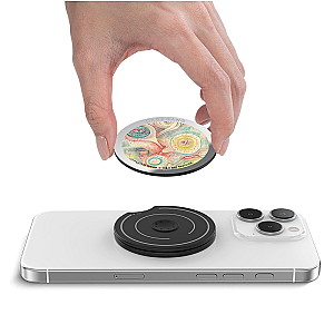 Deji Art Series -  Miniature Flower Still Life MagSafe Grip Stand