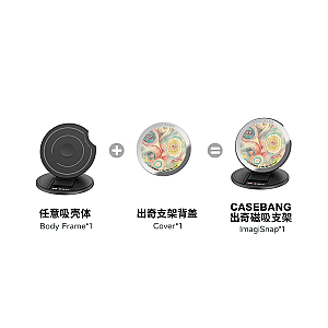 Prosperous Flowers MagSafe Grip Stand