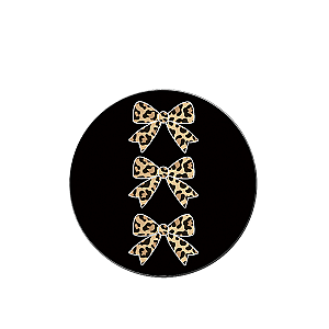 Heart Hunter - Leopard Bow Magsafe Grip Stand